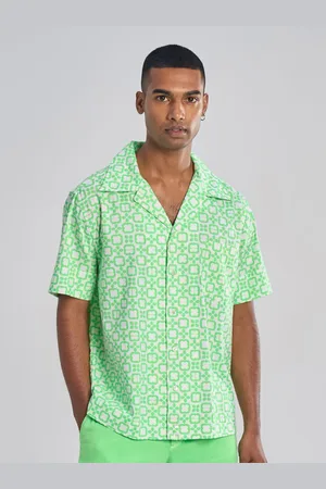 Terra Luna Men Floral Opaque Printed Casual Shirt