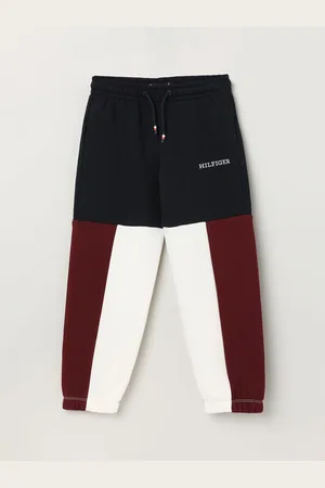 Tommy Hilfiger Boys Colorblocked Mid-Rise Joggers