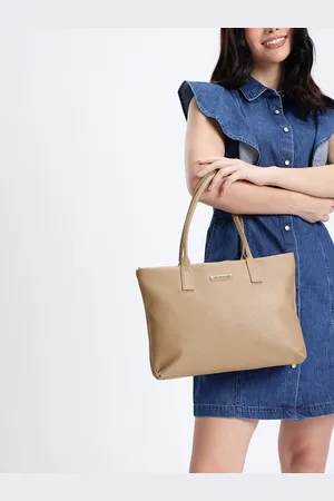 DressBerry Faux Leather Structured Shoulder Bag