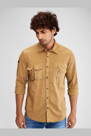 SPYKAR Men Slim Fit Opaque Casual Shirt