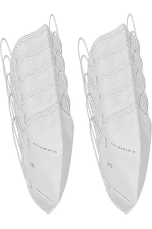 DALUCI Pack Of 10 5 Layer Outdoor Anti-Pollution Reusable & Disposable Masks