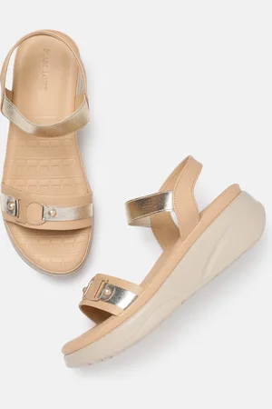 Marc Loire Embellished Women PU Wedge Sandals