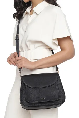 IRTH Textured Structured Sling Bag