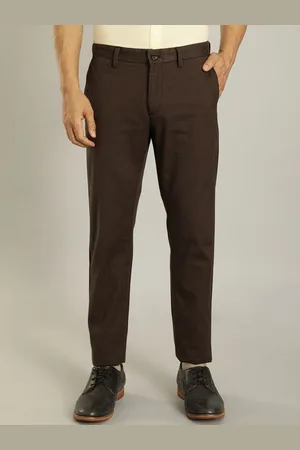 Indian Terrain Men Brooklyn Slim Fit Chinos Trousers