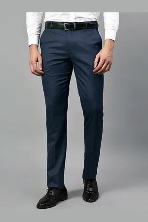 CANTABIL Men Mid-Rise Formal Trousers