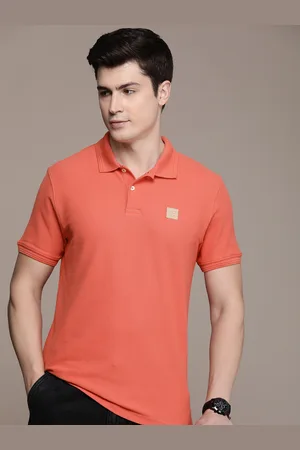 French Connection Polo Collar Pure Cotton T-shirt