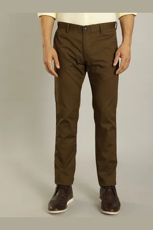 Indian Terrain Men Brooklyn Slim Fit Trousers