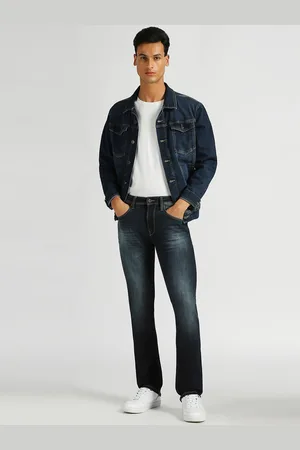 Pepe Jeans Men Vapour Slim Fit Clean Look Light Fade Whiskers Stretchable Jeans