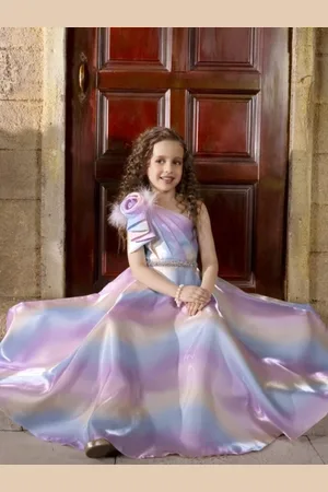 BAESD Floral Print Satin Dress