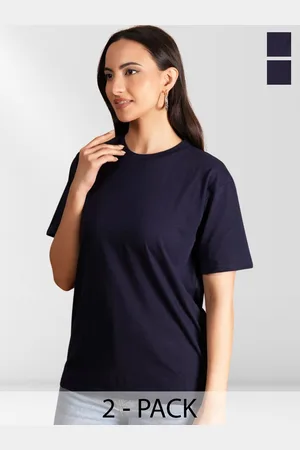 Metronaut Women Typography 2 Printed Applique T-shirt