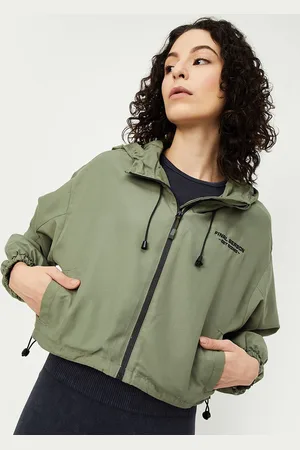 Max Collection Women Hooded Solid Casual Open Front Jacket