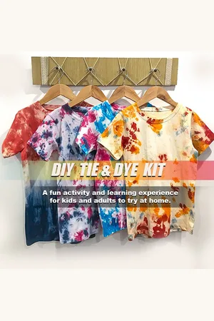 luyk Kids Tie & Dye DIY T-shirt Kit