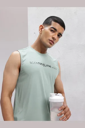 HRX Typography Print Rapid-Dry Running T-shirt