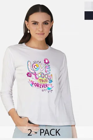 Metronaut Women 2 Printed Bio Finish T-shirt