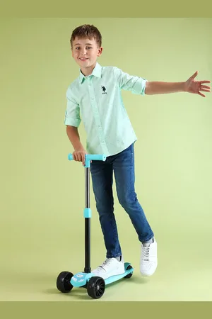 Ralph Lauren Boys Printed Pure Cotton Casual Shirt