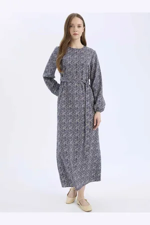 DeFacto Print Maxi Dress
