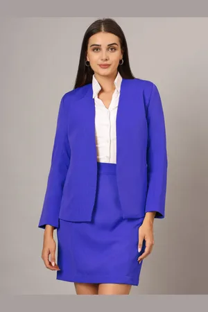 BRINN Open Front Blazer & Skirt Suit