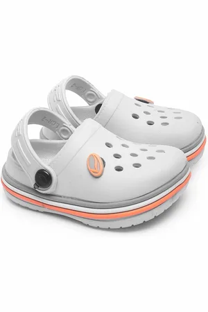 LANCER Unisex Kids Self Design Rubber Clogs