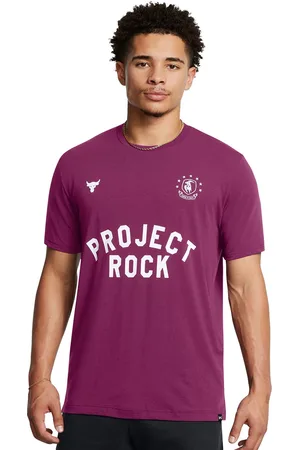 Under Armour Men Typography Printed Round Neck Cotton T-shirt