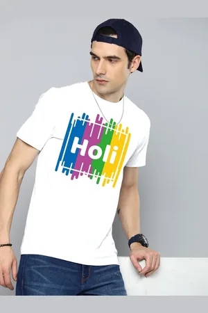 Moda Rapido Men Holi Printed Tshirt