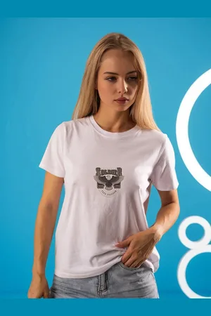 Moda Rapido Women Graphic Printed Round Neck T-shirt