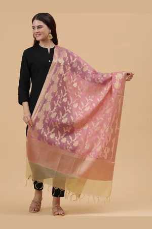 BAESD Woven Design Dupatta with Zari
