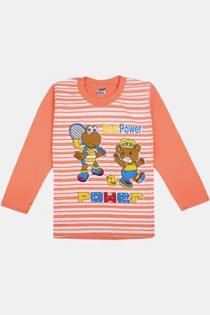 V-Mart Boys Graphic Printed Pure Cotton T-Shirt