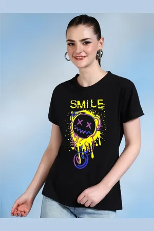 Moda Rapido Women Printed Bio Finish T-shirt