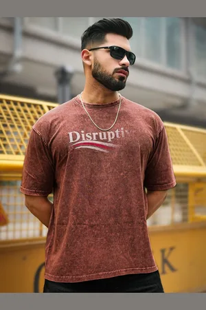 Maniac Men Typography T-shirt