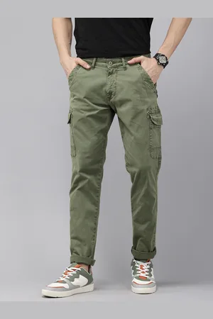 SPYKAR Men Slim Fit Cargos Trousers
