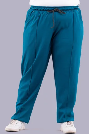 Cupid Women Plus Size High-Rise Cotton Track Pants