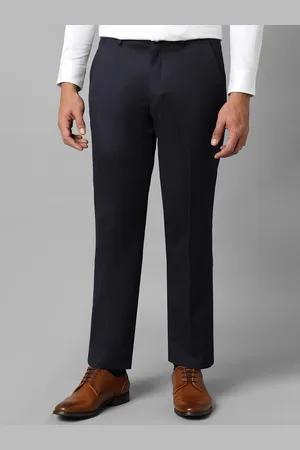 Louis Philippe Men Regular Fit Trousers