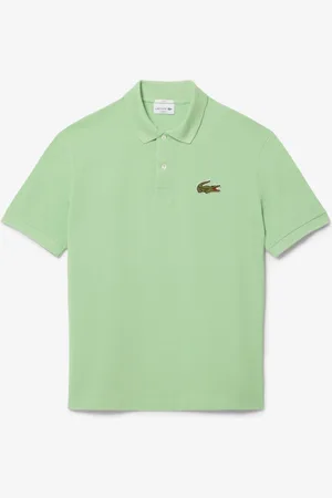 Lacoste Unisex Solid Polo Collar Cotton Relaxed Fit T-shirt
