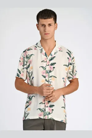 Lindbergh Men Floral Opaque Printed Casual Shirt