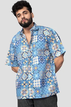 Brown brothers Unisex Relaxed Opaque Printed Casual Shirt