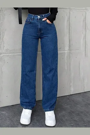 BAESD Women Comfort Wide Leg Stretchable Jeans
