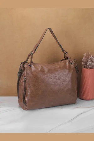 All Things Mochi Women Solid Bucket Handheld Bag