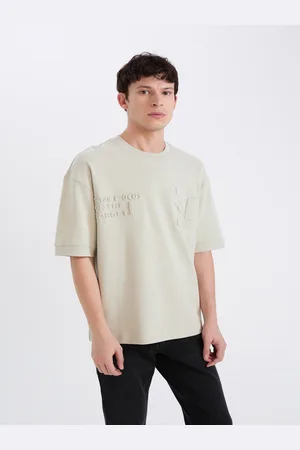 DeFacto Men Typography Pockets T-shirt