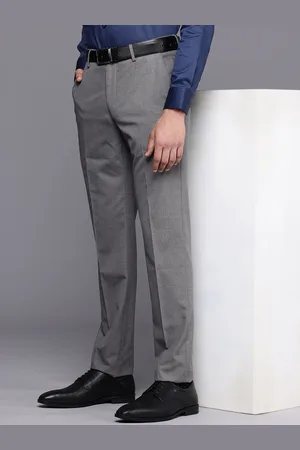 Louis Philippe Men Super Slim Fit Trousers
