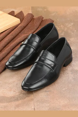 Franco Leone Men Leather Slip-On Loafers