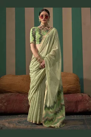 DIVASTRI Woven Design Zari Saree