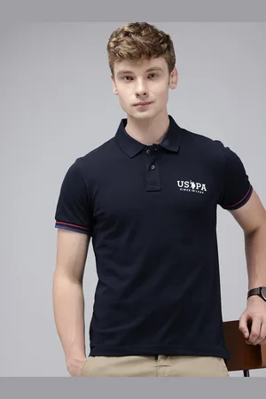 U.S. Polo Assn. Polo Collar Pure Cotton Slim Fit T-shirt