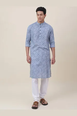 Fabindia Geometric Printed Cotton Kurta