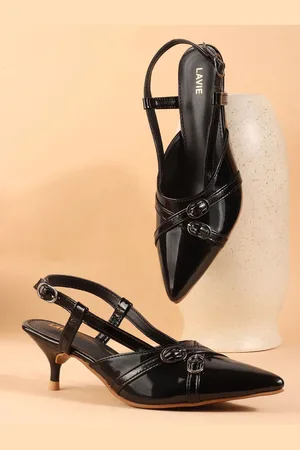 LAVIE Women PU Kitten Pumps
