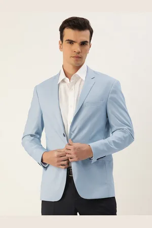 Peter England Men Single-Breasted Formal Blazer