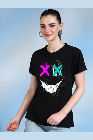 Moda Rapido Women Printed Bio Finish Pockets T-shirt