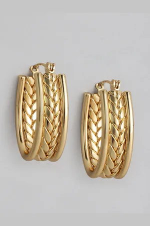DressBerry Circular Hoop Earrings