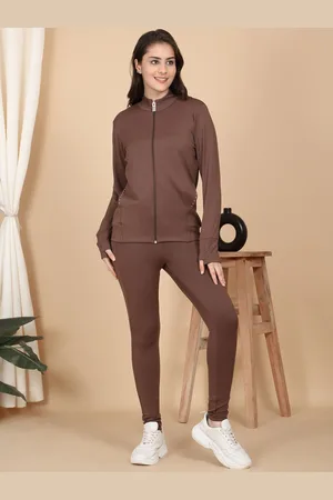 Sweet Dreams Mock Collar Long Sleeve Tracksuits