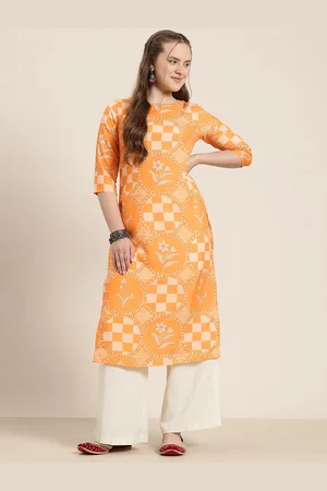 HERE&NOW Printed Straight Kurta
