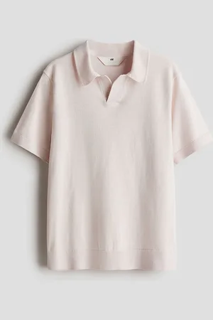 H&M Fine-Knit Polo Shirt